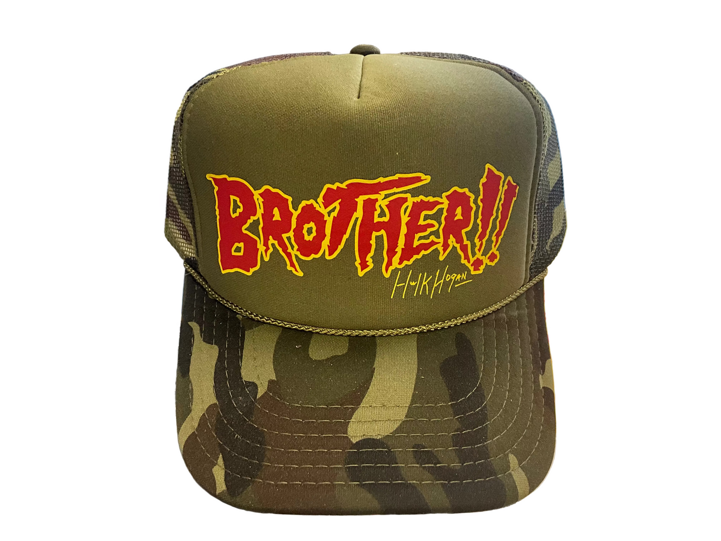 Green Camo Brother!! Trucker Hat