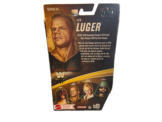 W Legends Signed Lex Luger Series 15 Figure
