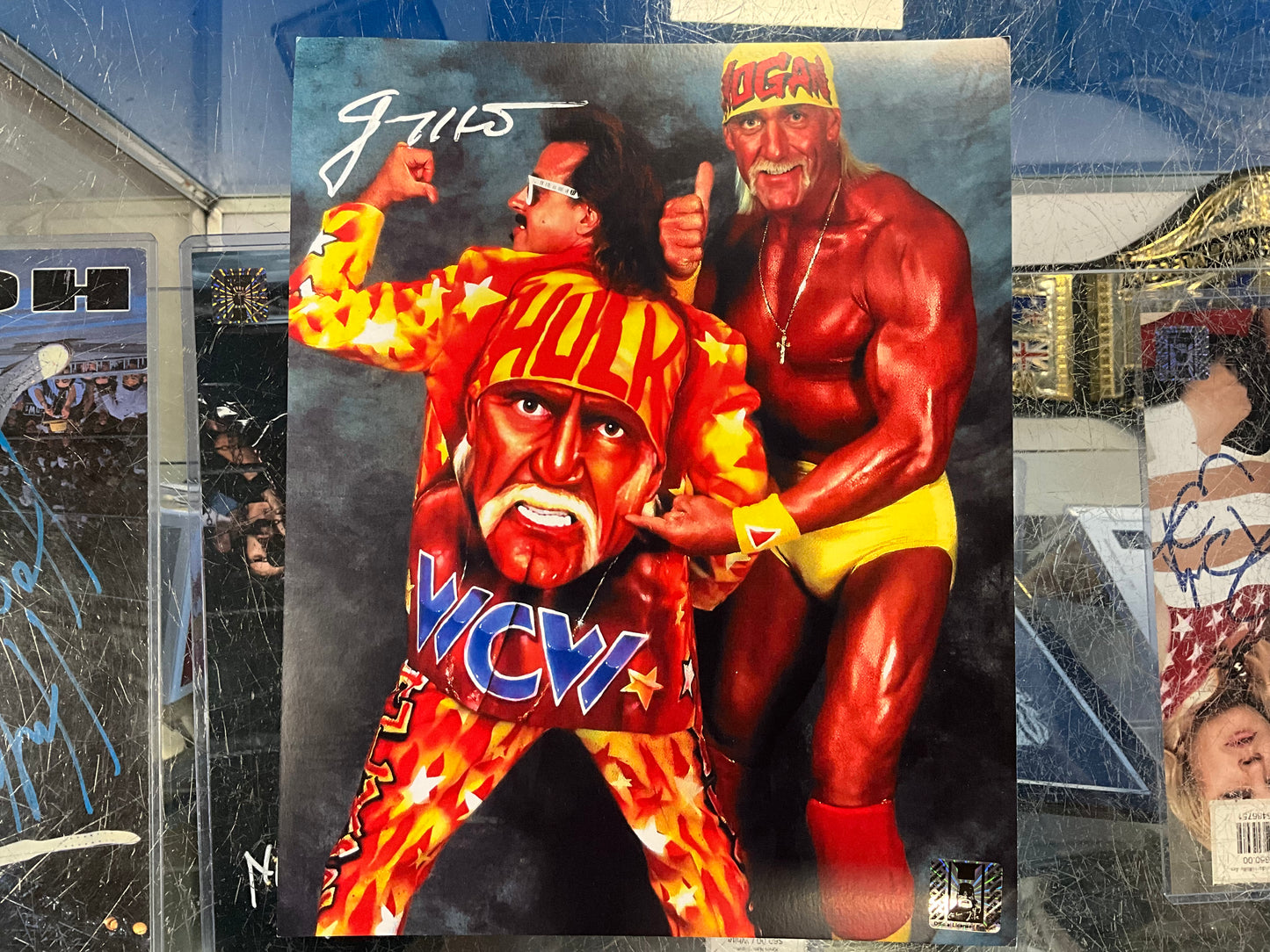 WCW Jimmy Hart Signed 8x10 Photo