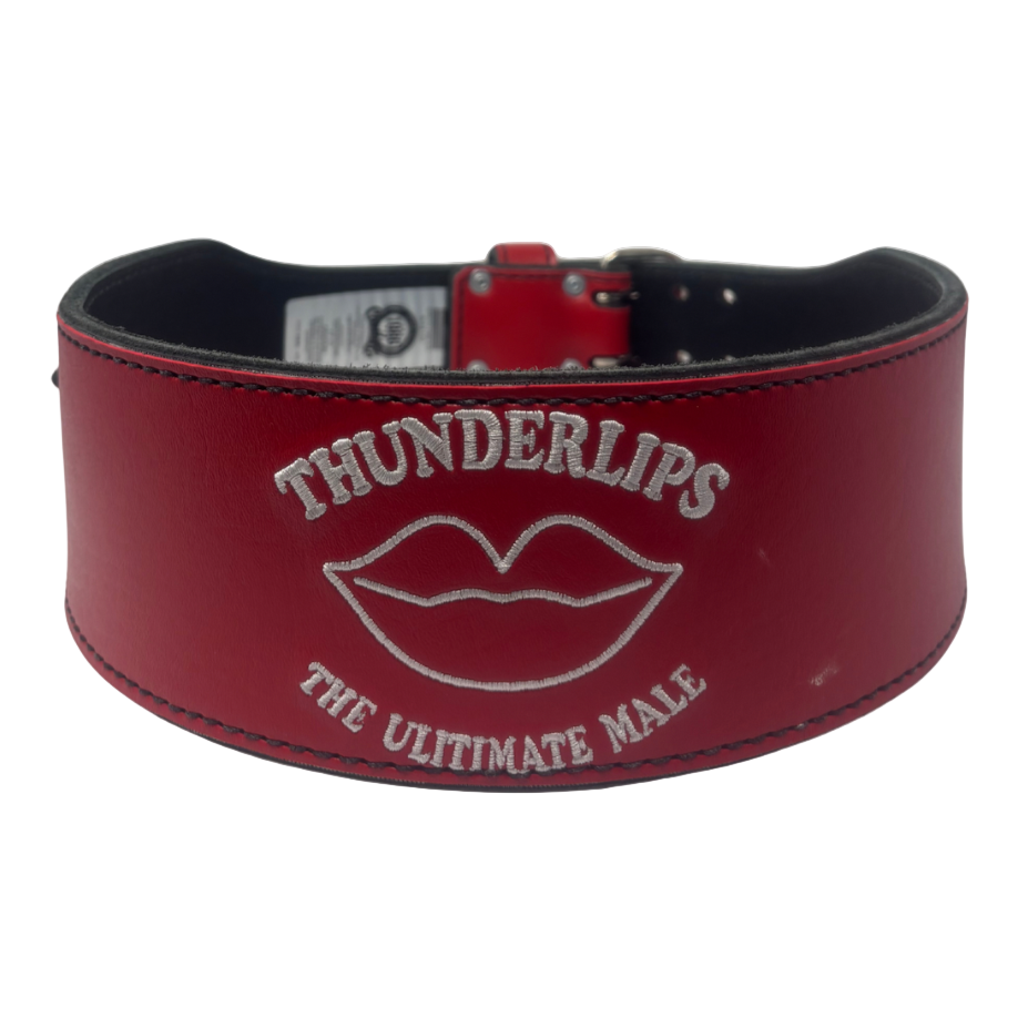 Red Thunderlips Ultimate Male Cardillo Weight Belt