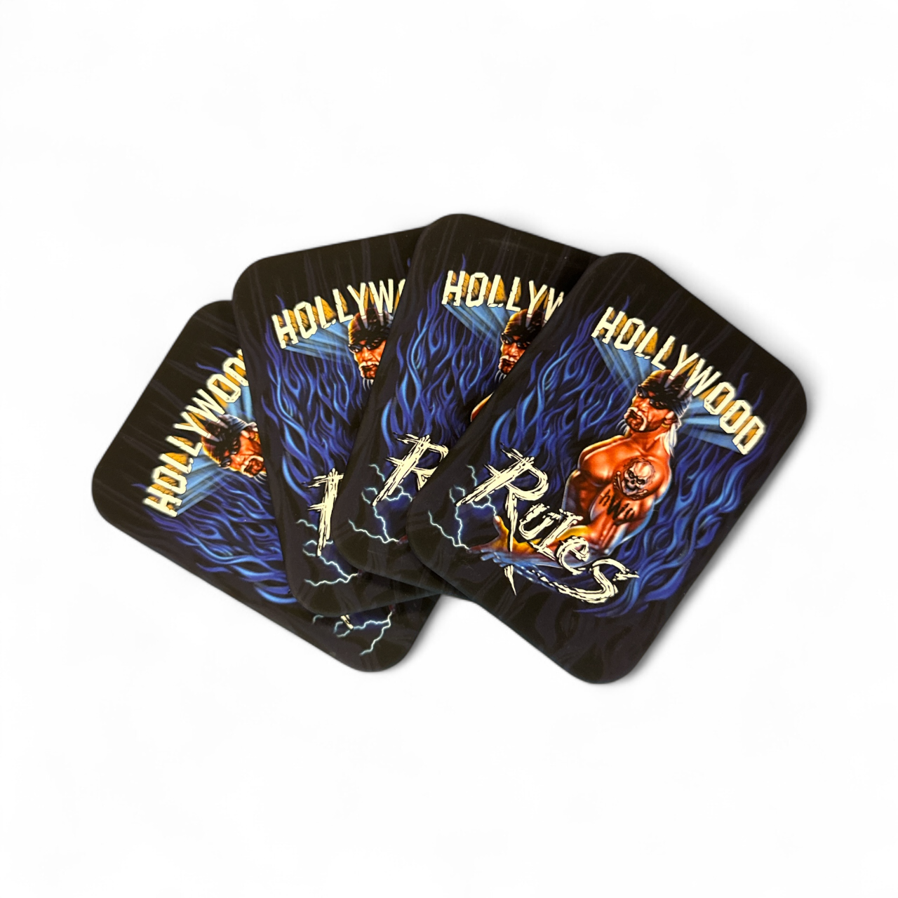 Silicone Blue Flame Magnet