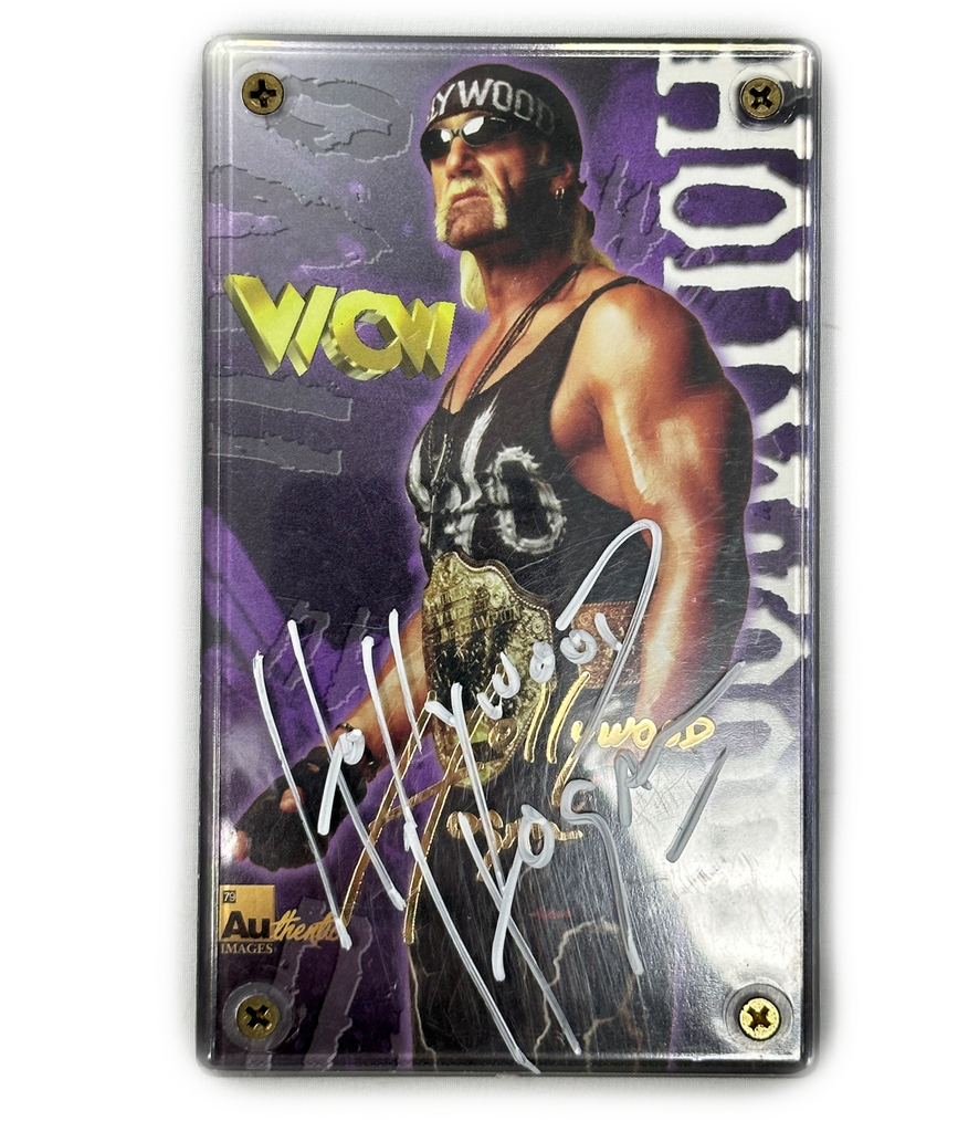 WCW Hollywood Plaq Card