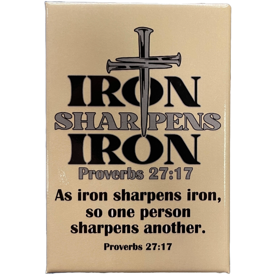 Flat Magnet Iron Sharpens Iron