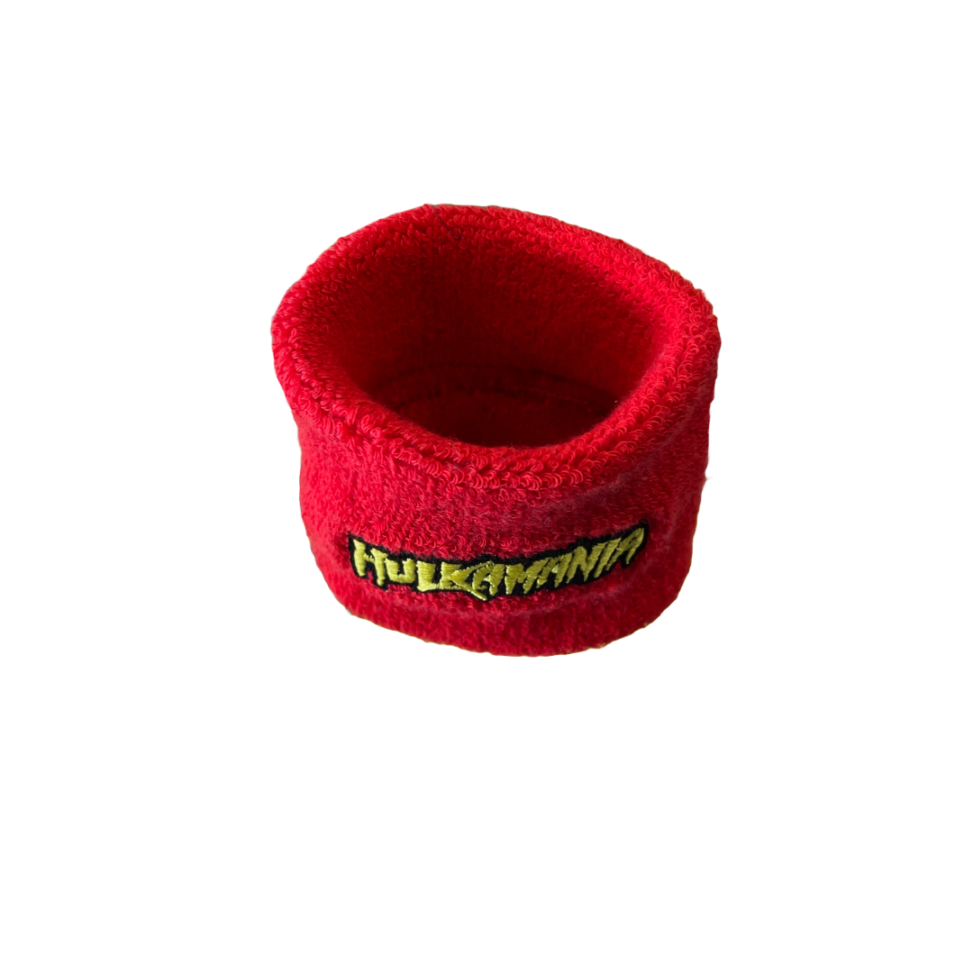 Hulkamania Red Wristband