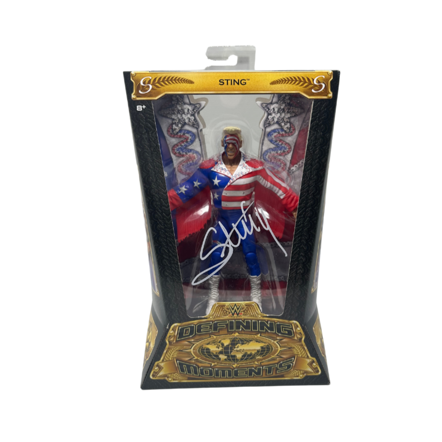Autographed Sting Defining Moments Usa Sting