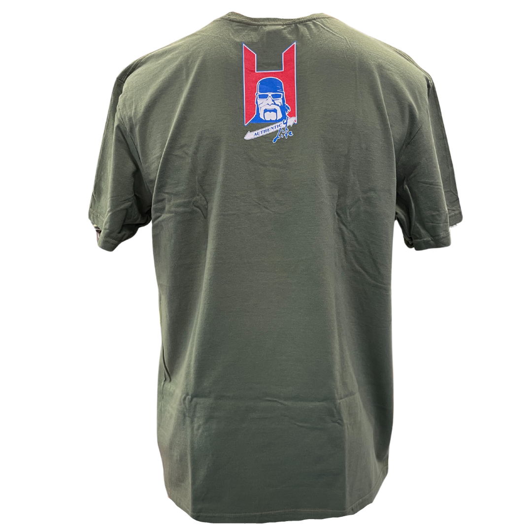 Green American Victory Adult T-Shirt