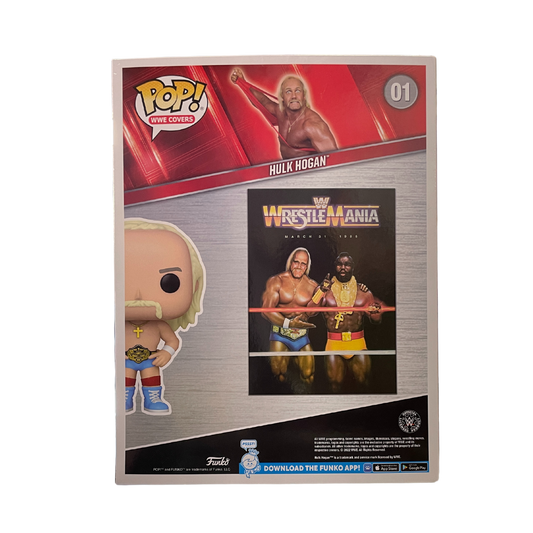 Signed Hulk Hogan WrestleMania I Funko Pop! #01
