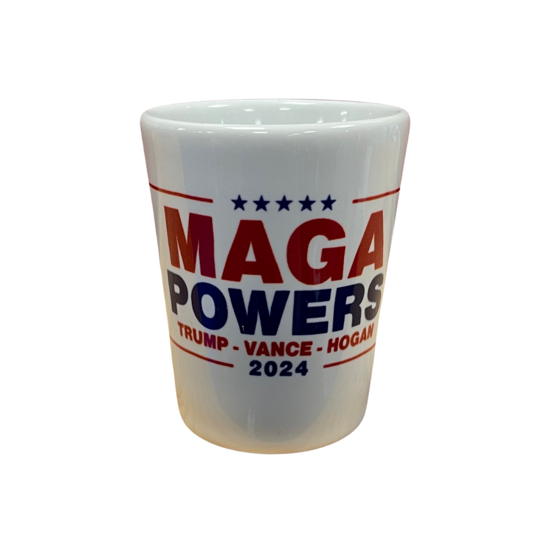 MAGA Powers Shot Glass