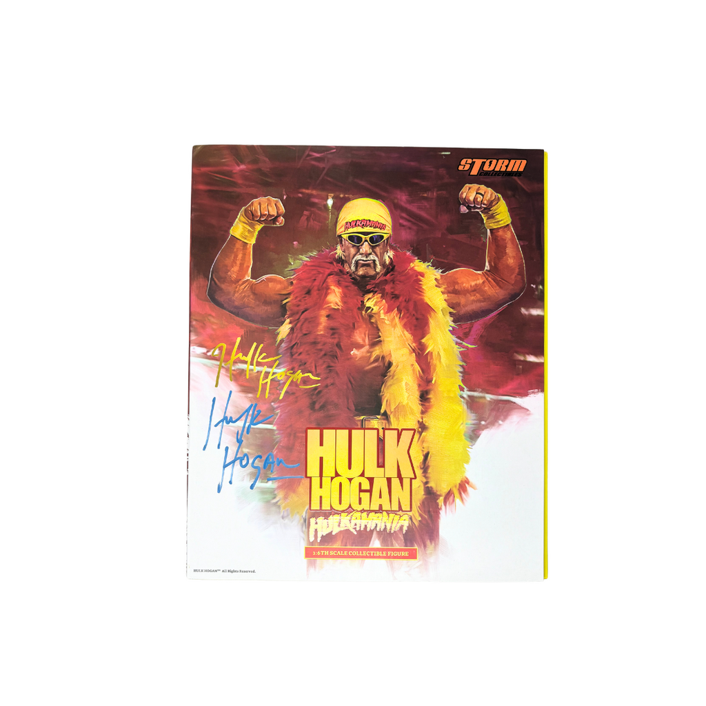 2018 Storm Collectibles 1:6 Scale Hulk Hogan Autographed