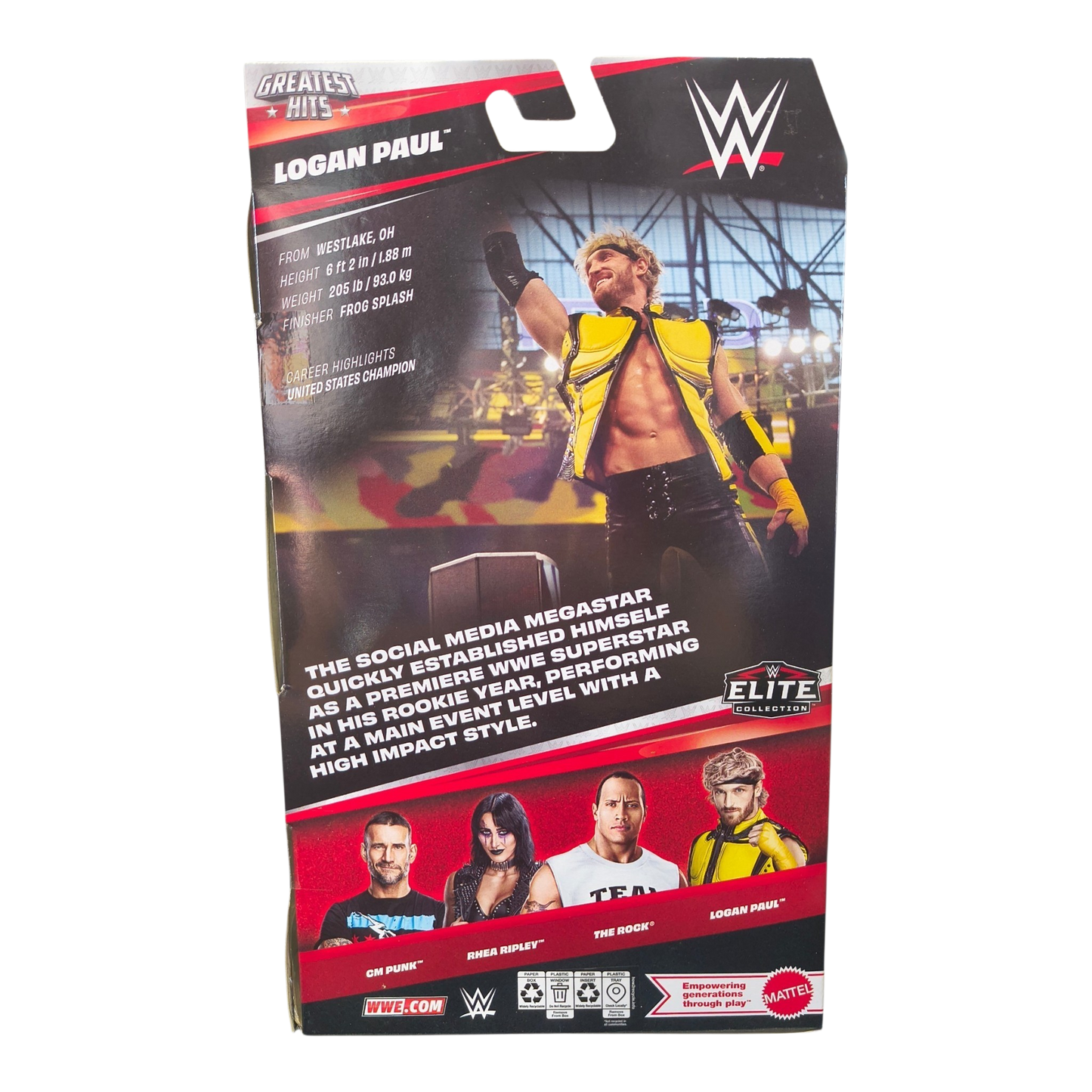 WWE Elite Collection Logan Paul Action Figure