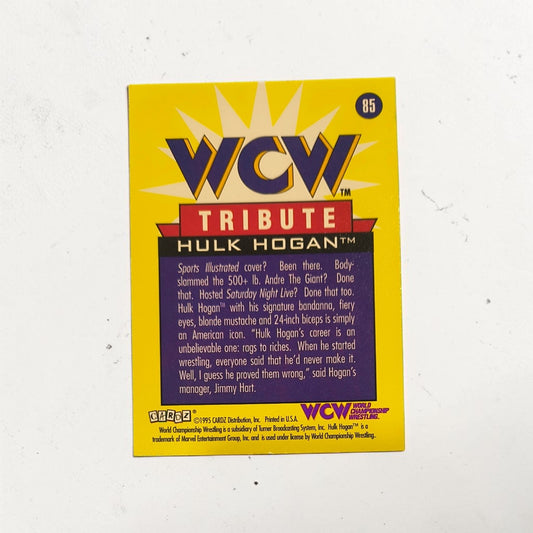 Signed Jimmy Hart WCW Tribute #85 Trading Card