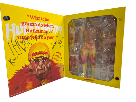 Signed 1:6 Scale Hulk Hogan Storm Figure