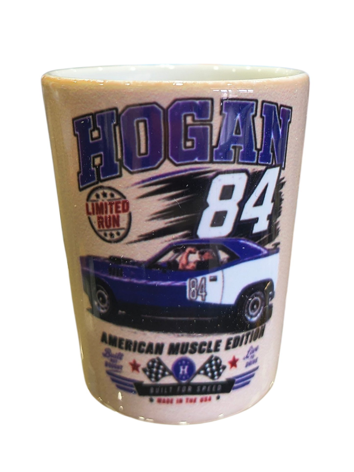 84 American Muscle Edition Shot Glass