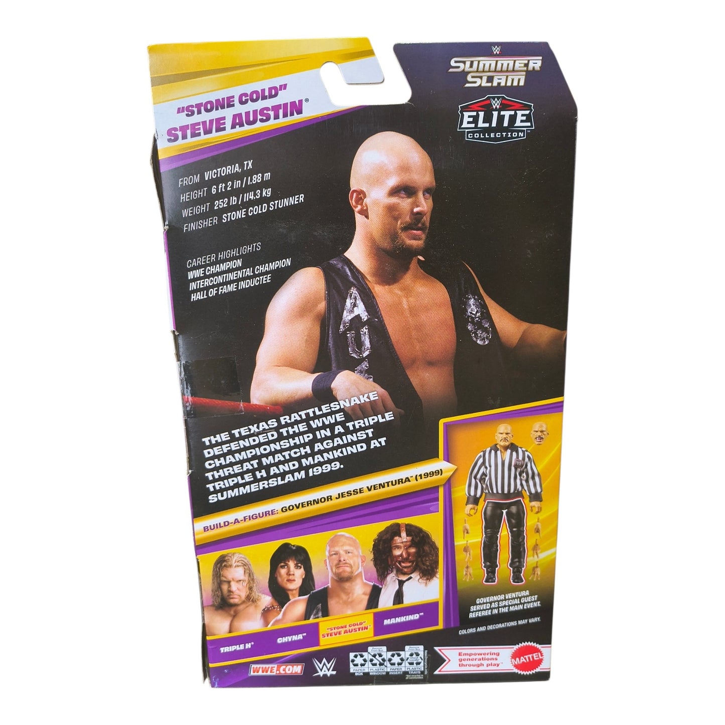 WWE Elite Collection Summer Slam Stone Cold Steve Austin Action Figure