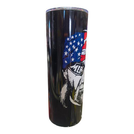 Merica 20oz Skinny Aluminum Tumbler