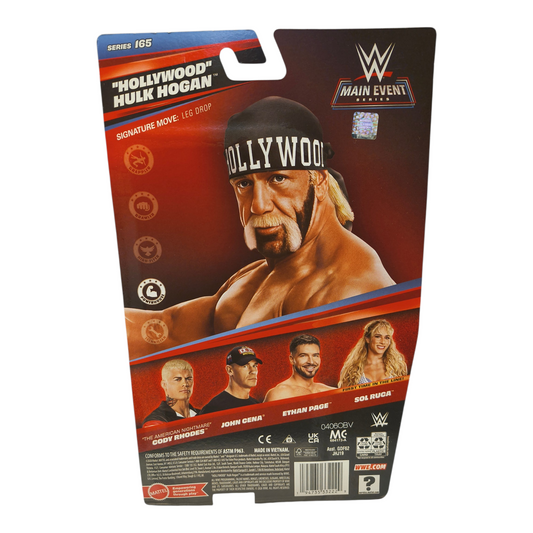 WWE Main Event Series 165 Hollywood Hulk Hogan Action Figure