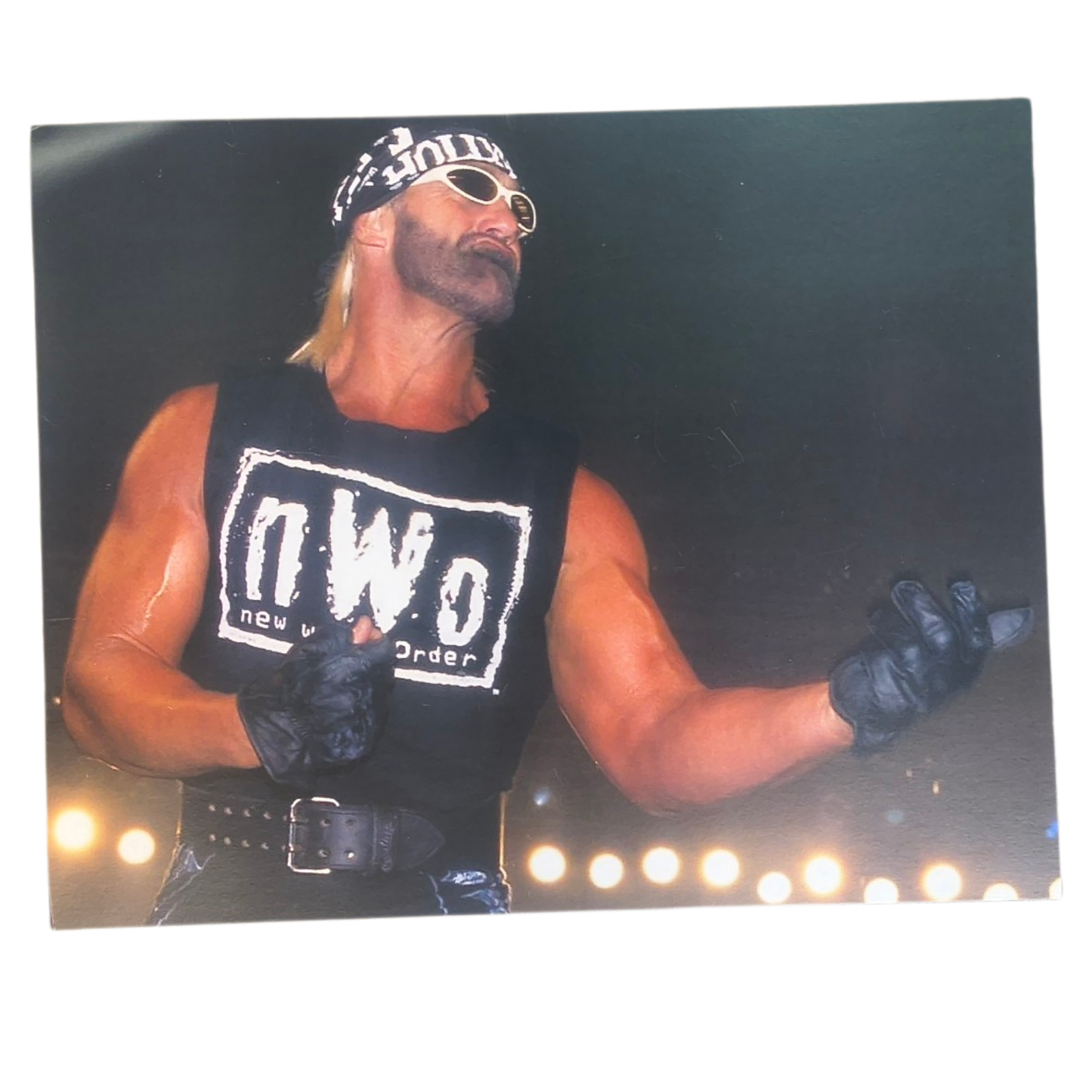 NWO Hollywood Hogan Guitar Pose Zoomed 16x20 Poster Unsigned