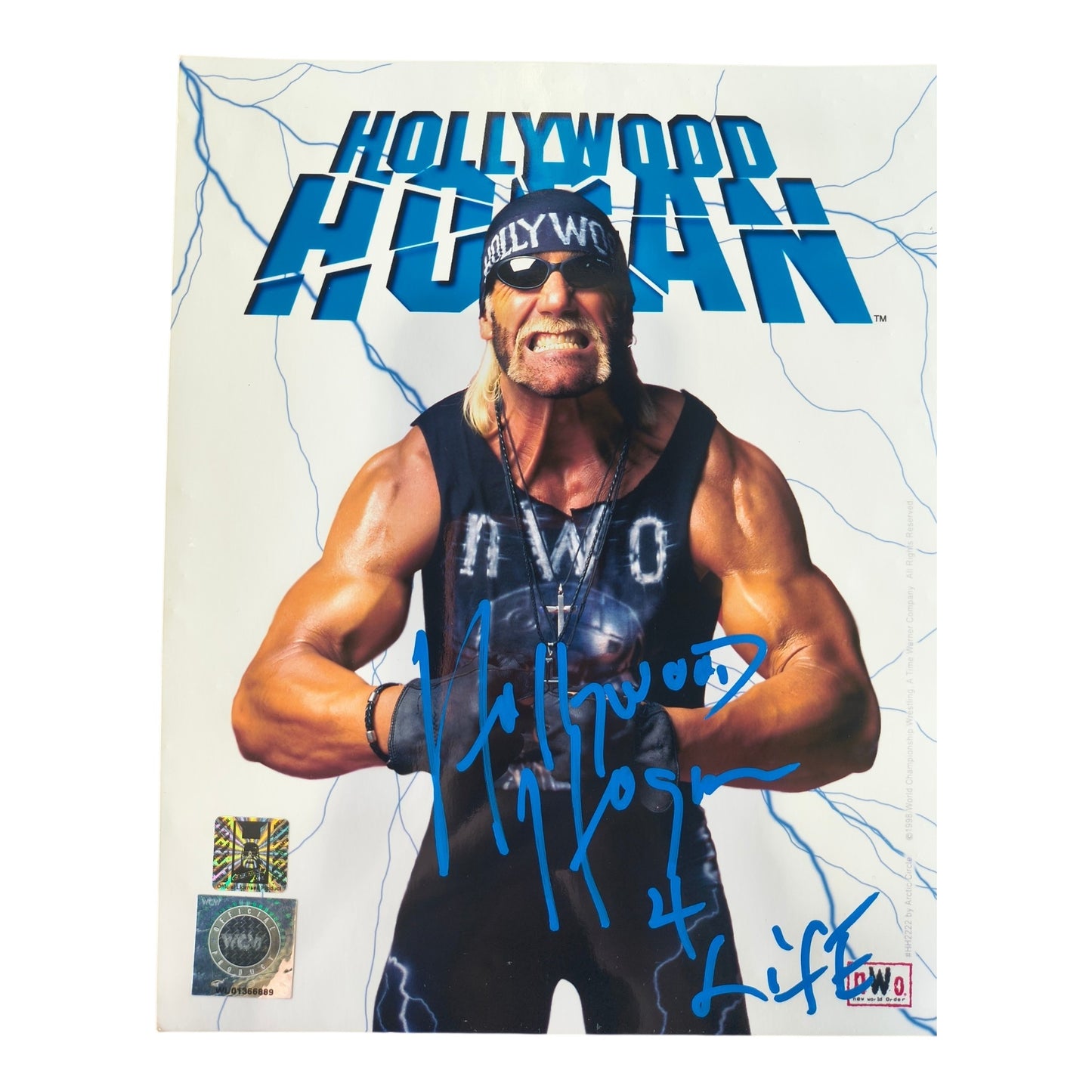 Consignment SR - Hollywood Hogan nWo 8x10 Original WCW Promo