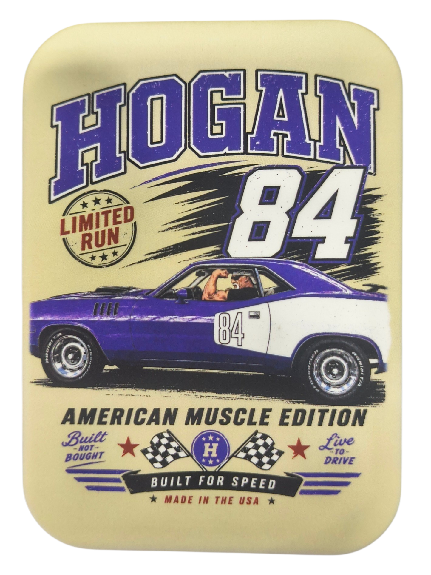 Flat Magnet Matte 84 American Muscle Edition