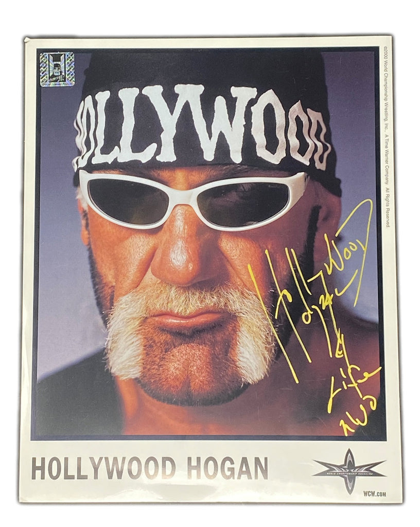 WCW Hollywood Hulk Hogan 8x10 original