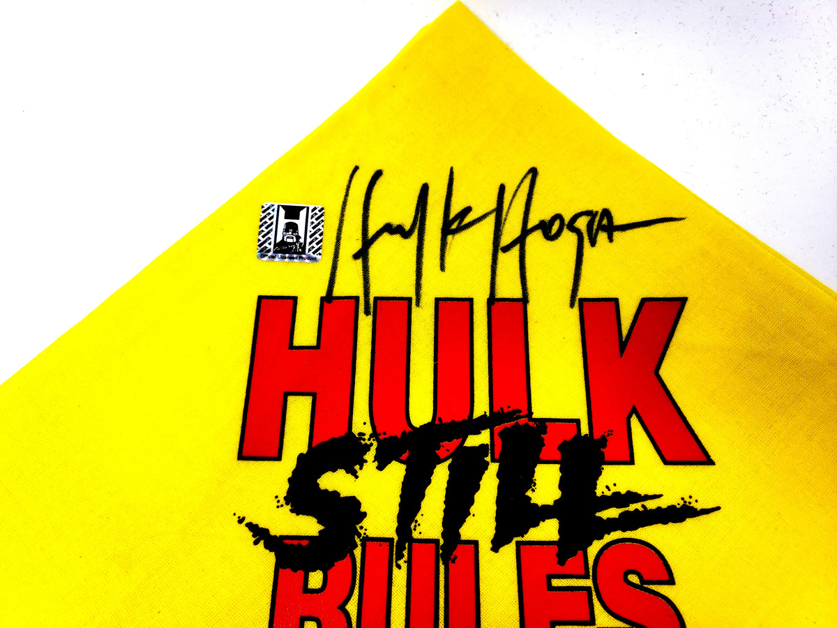 Signed Hulk Still Rules Bandana