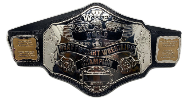 Autographed 1985 WWF Heavyweight wrestling Belt