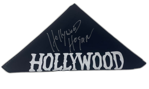 Signed Hollywood Hogan Bandana