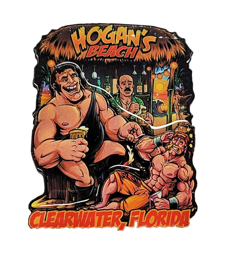 3D Wooden Magnet Hogan Andre Bar