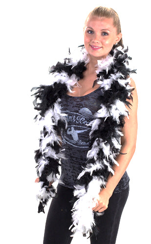 Black and White Boa costume – Hogan's Beach Shop