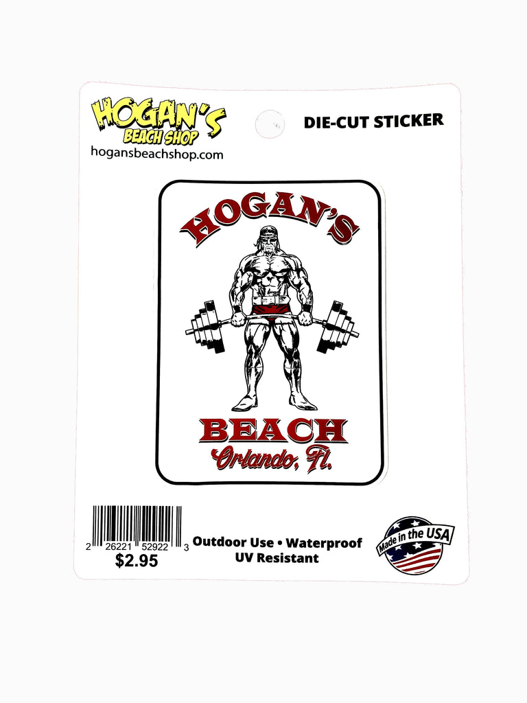 Hogan's Gym Sticker