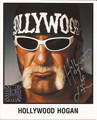 Hulk Hogan Signed Hollywood Hogan Photo