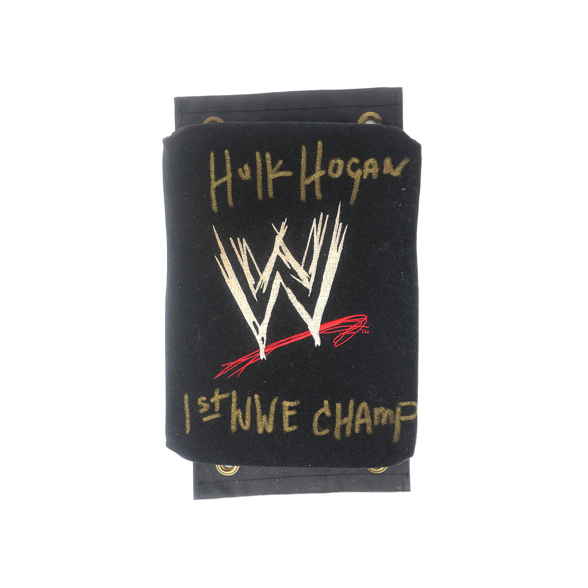Hulk Hogan Signed WWE Turnbuckle Hogan's Beach Shop