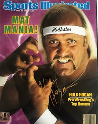 Hulk Hogan Signed Sports Illustrated Poster