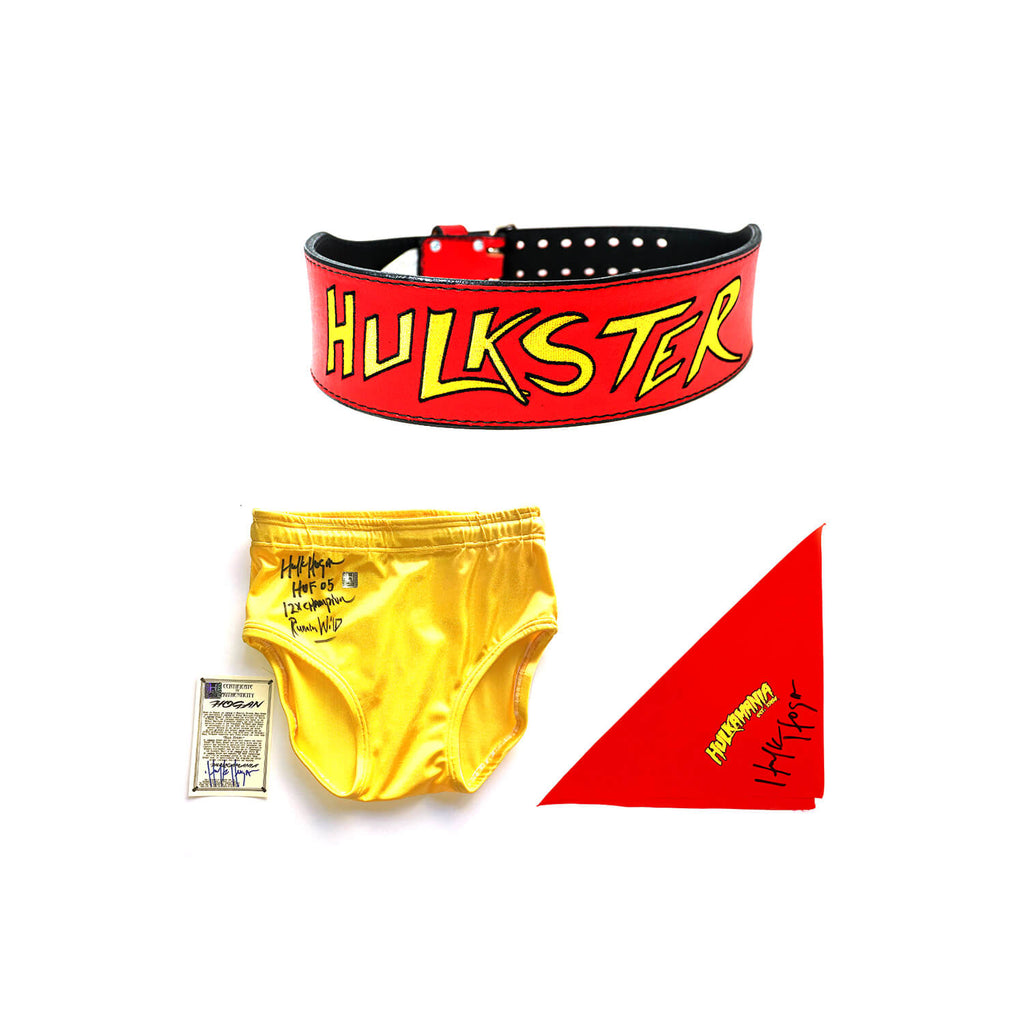 Hulk Hogan Signed Ultimate Hulkamaniac Package