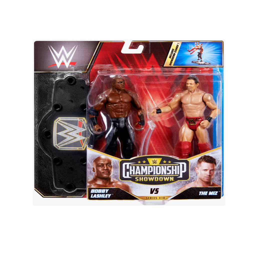 The Miz & Bobby Lashley - WWE Showdown 2-Packs 10 Toy Wrestling Action Figures