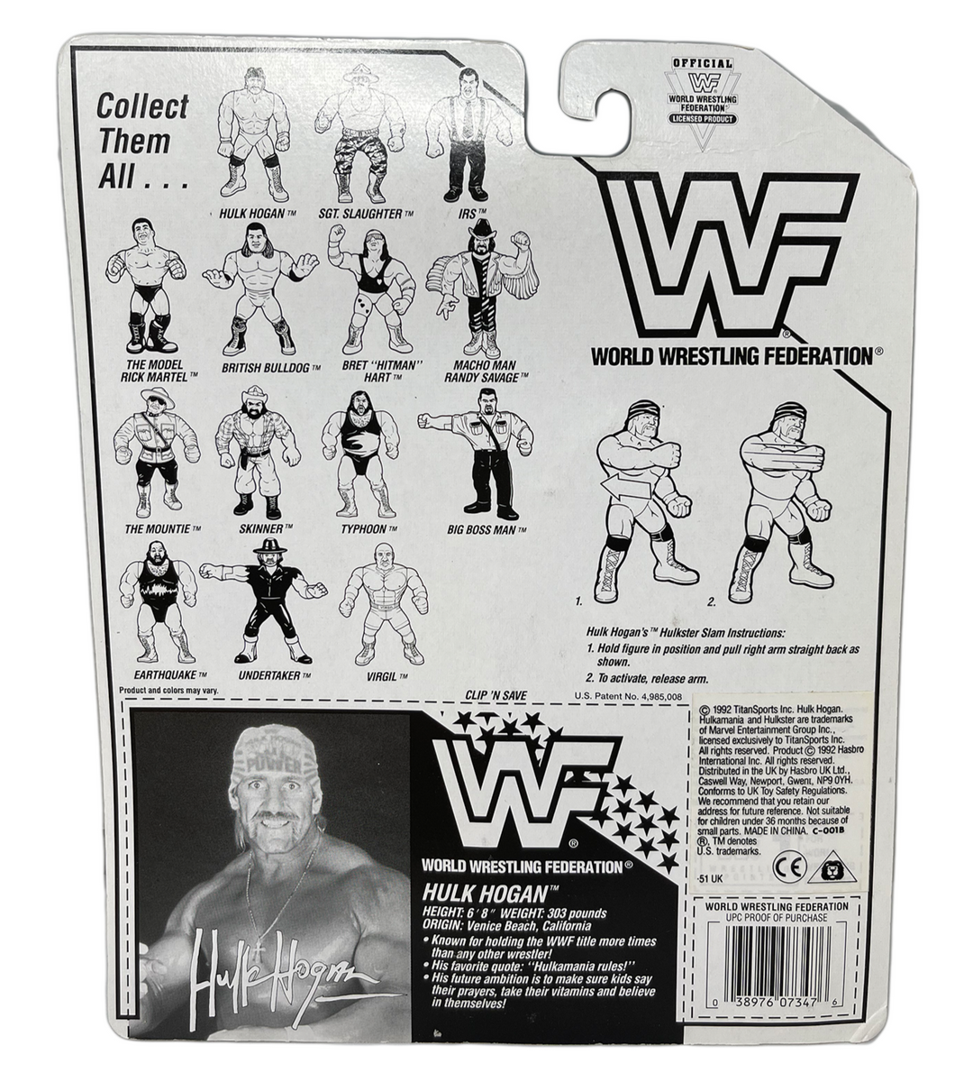 Hulk hogan hasbro figure sales