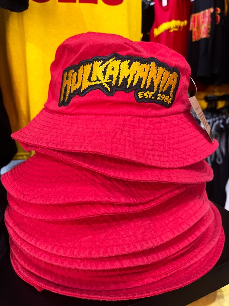 Red Hulkamania Bucket Hat