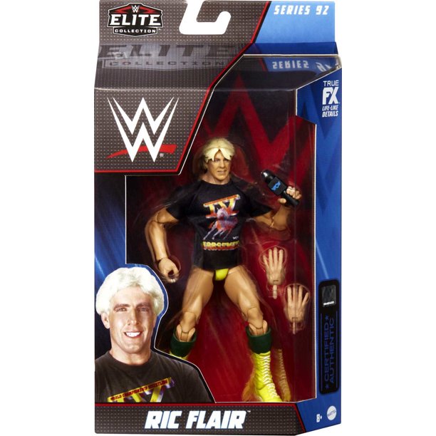 WWE Ric Flair Elite Collection Action Figure with Themed Accessories