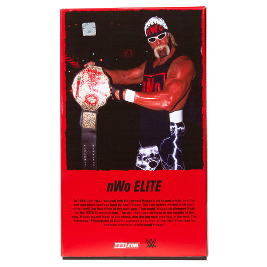 Signed WWE Elite Collection Ringside Exclusive Wolfpac Hollywood Hulk Hogan Action Figure