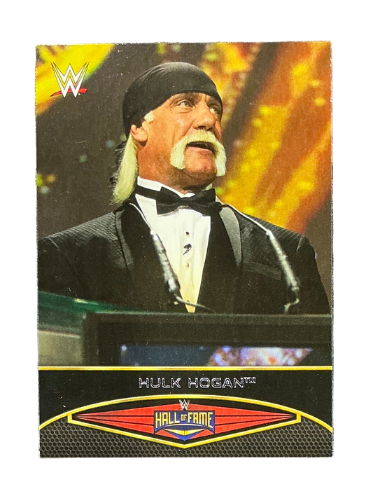 Topps WWE Hall of Fame Hulk Hogan 12 of 30 Trading Card