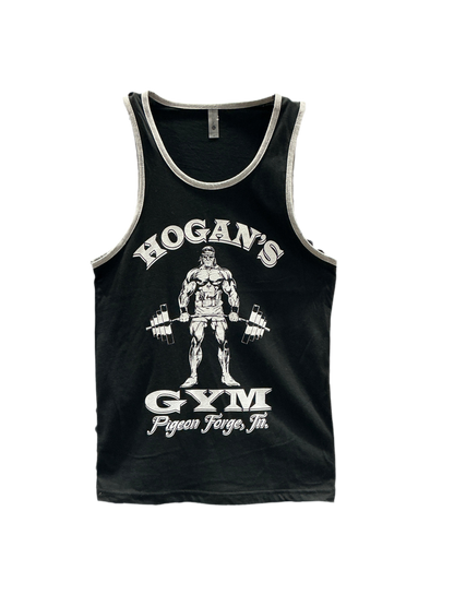 Mens Black Hogans Gym Tank Top