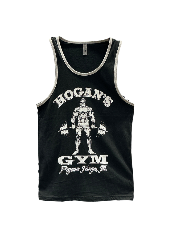 Mens Black Hogans Gym Tank Top - Pigeon Forge