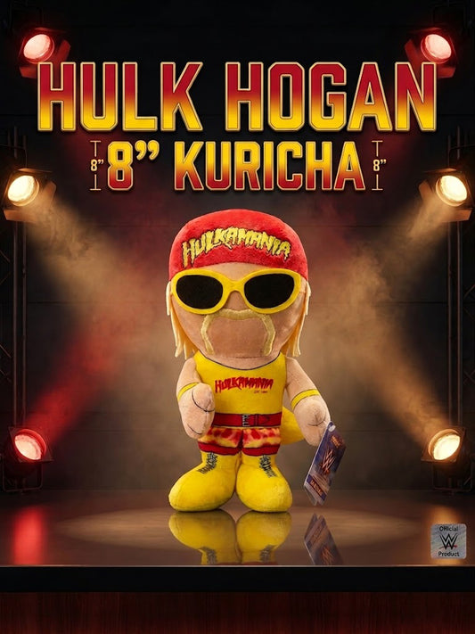 Hulk Hogan Kuricha 8” Plush Figure