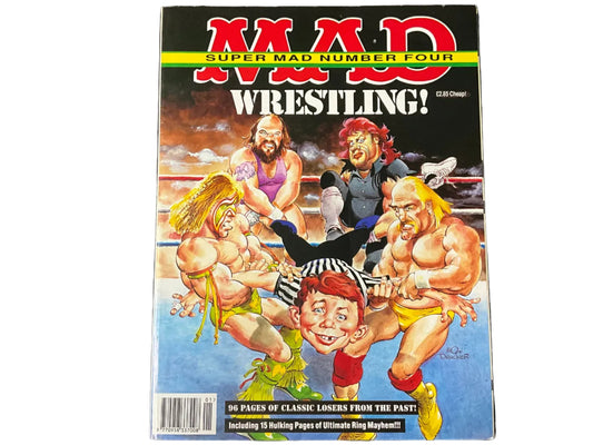 Super Mad Wrestling Number 4 Magazine