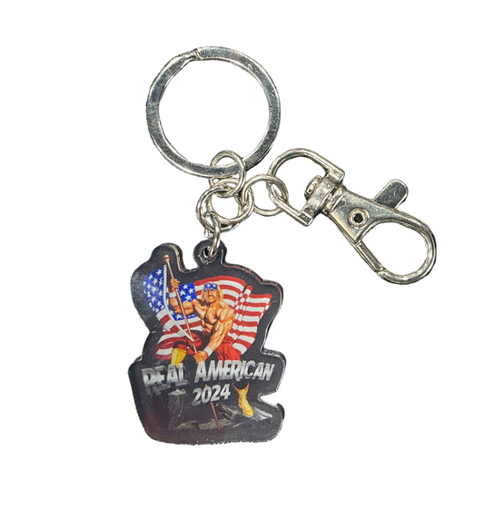 Real American Victory Keychain