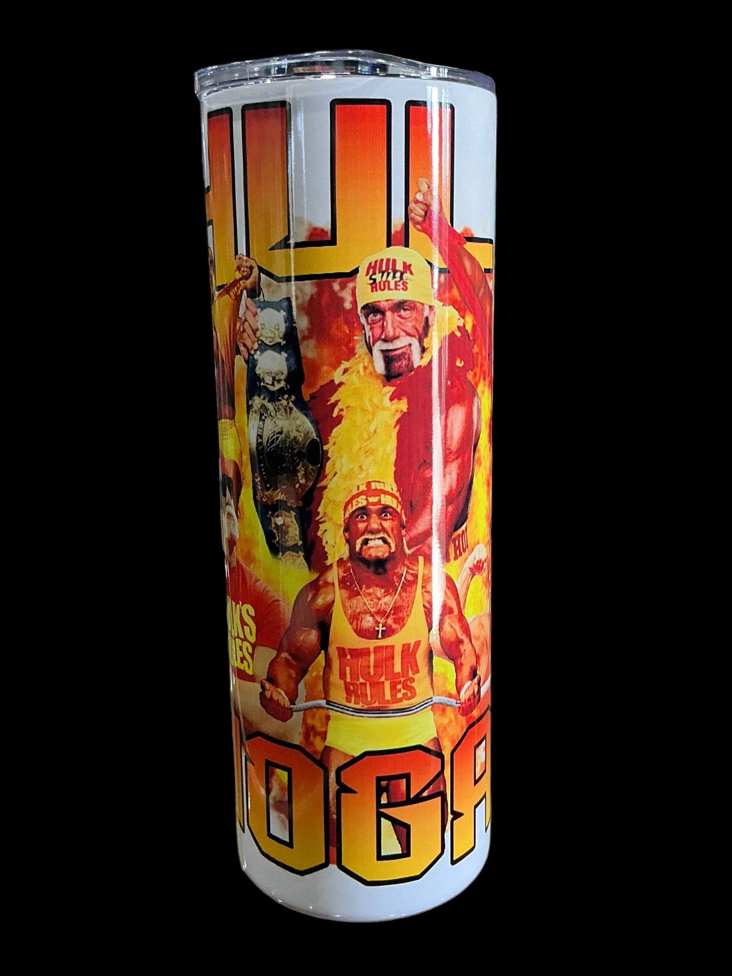 Hulk Hogan Hulk Rules 20oz Skinny Aluminum Tumbler