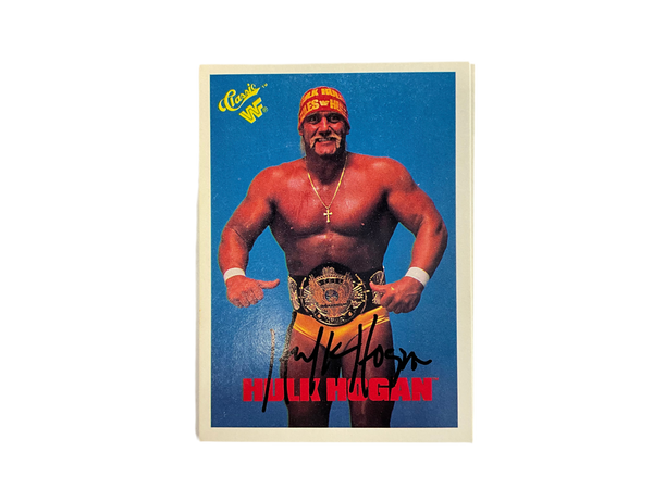 Signed Trading Card (Classic Winged Eagle)