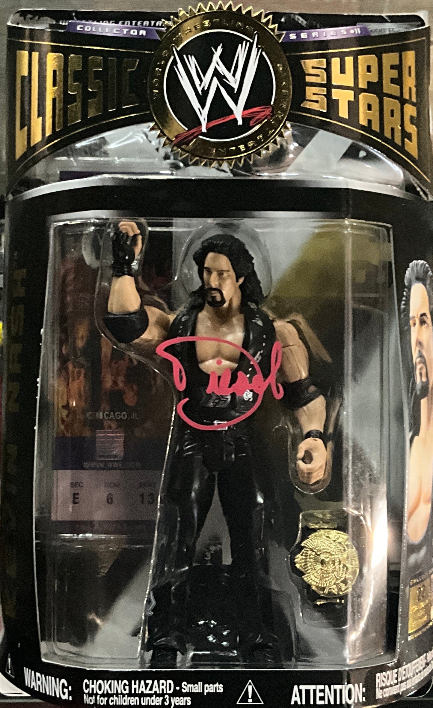 Kevin Nash Signed Classic Superstars Action Figure