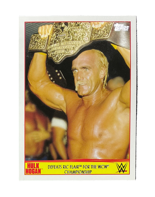 Topps Python Power Hulk Hogan 19 of 40 Trading Card