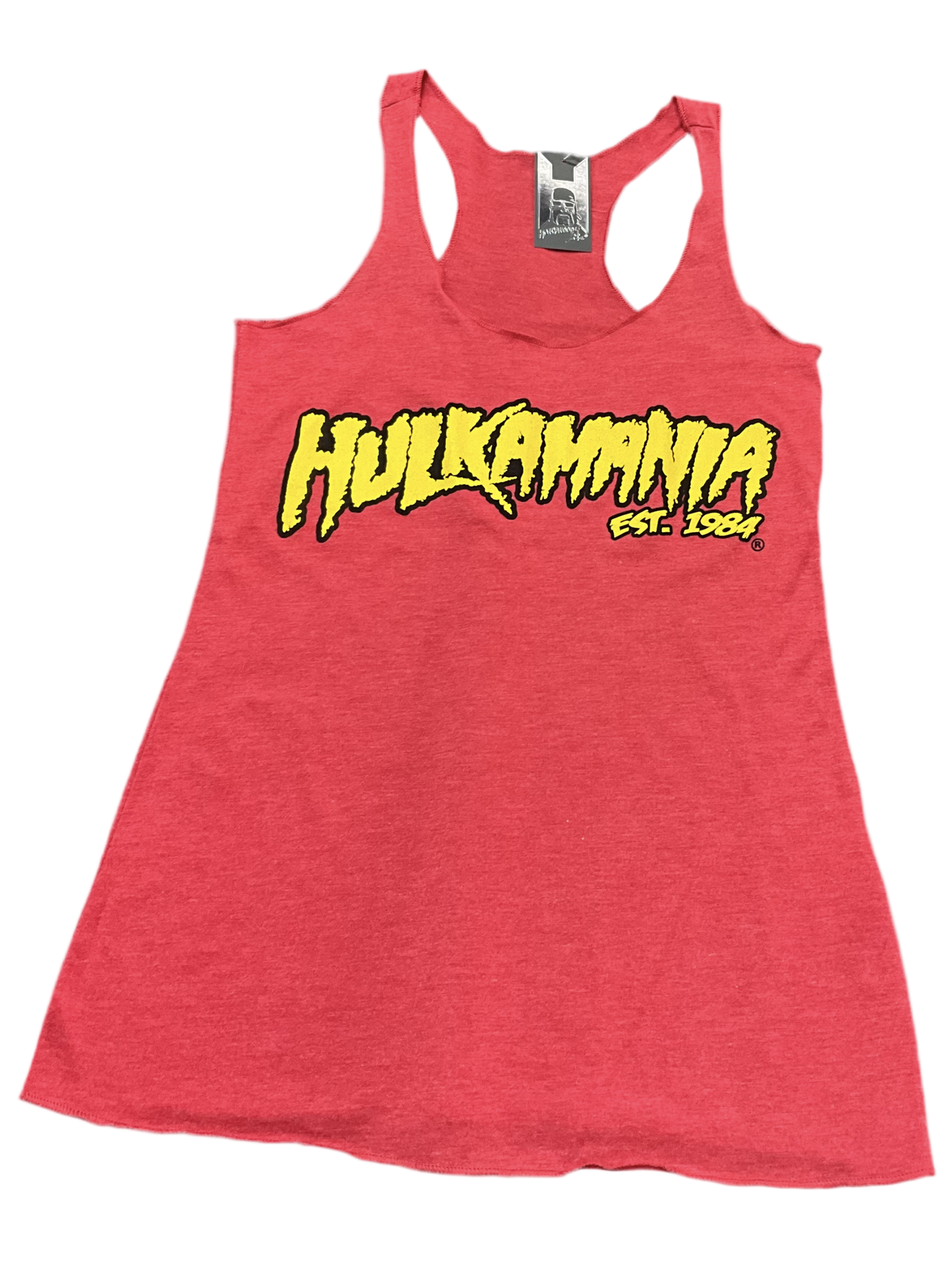 Womens Vintage Red Hulkamania Tank Top